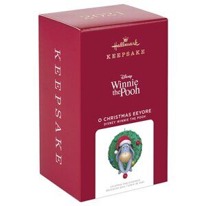 New! Disney Eeyore from Winnie the Pooh Hallmark Keepsake Christmas Ornament